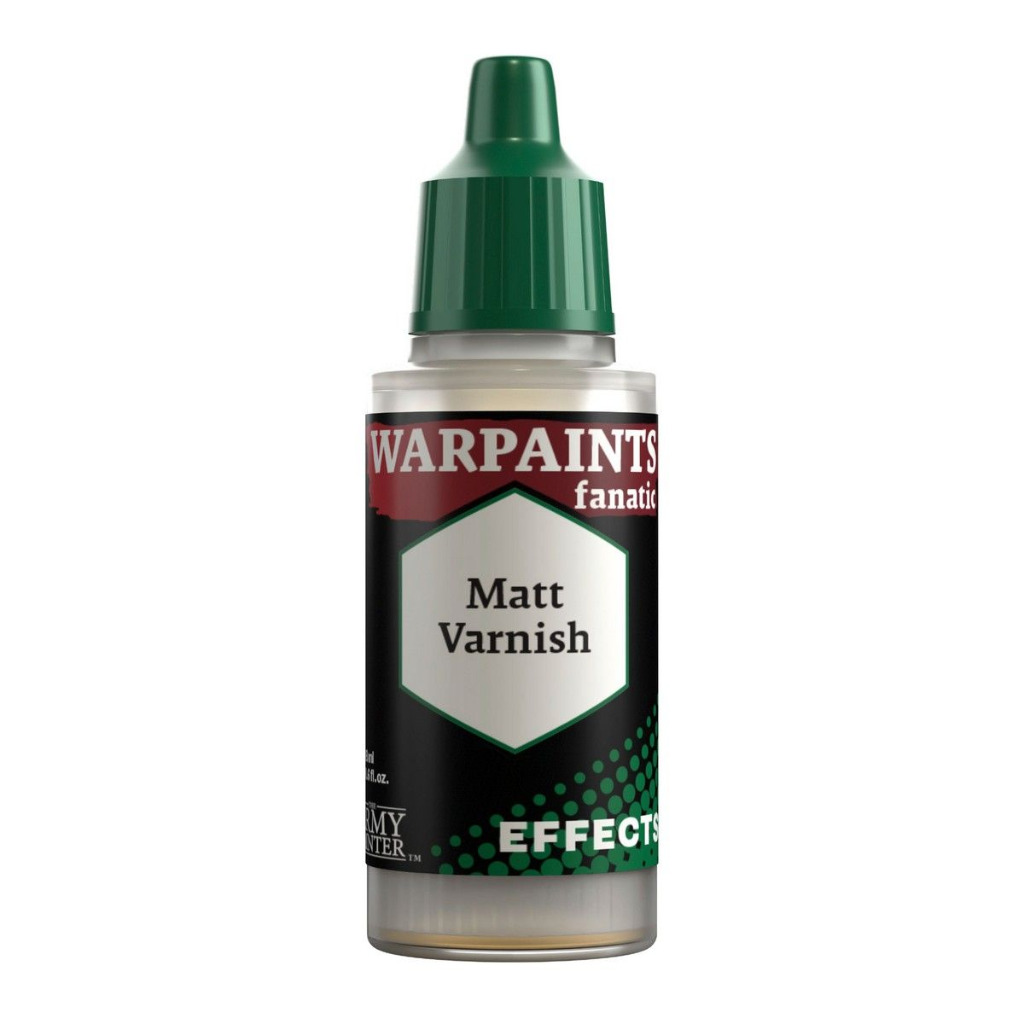 Warpaints Fanatic Effects: Matt Varnish 18ml 1