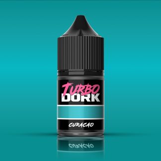 Turbo Dork: Curacao Metallic Acrylic Paint 22ml Bottle 1