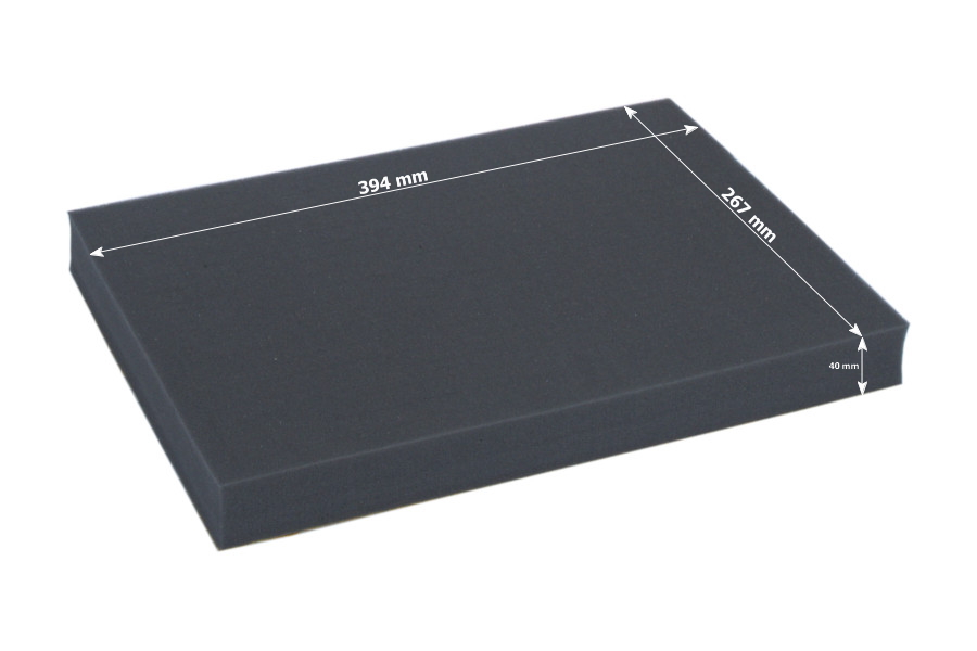 XL Box with two 40mm deep raster foam trays 2