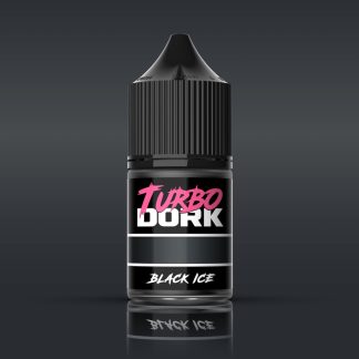 Turbo Dork: Black ICE Metallic Acrylic Paint 22ml Bottle 1