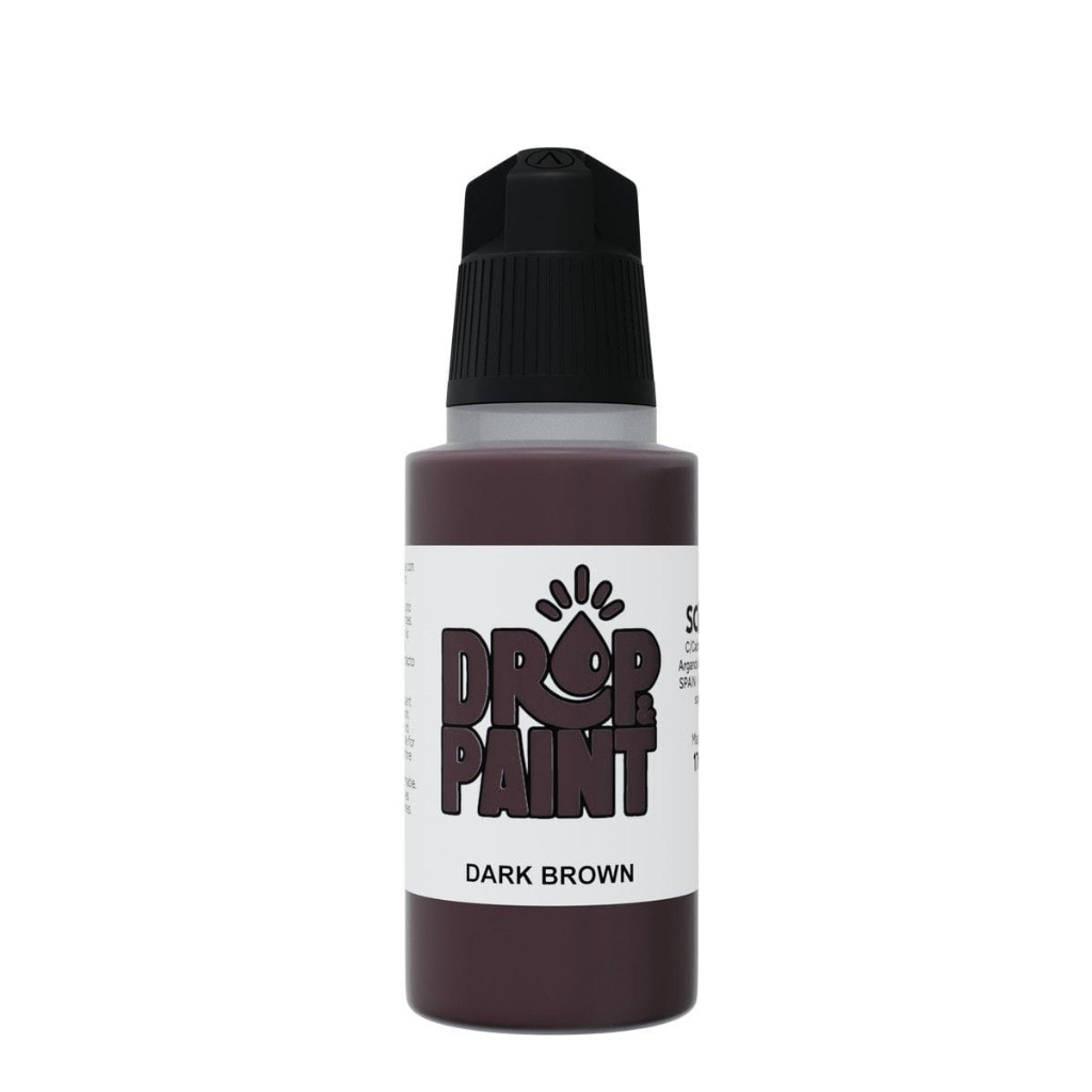 Drop & Paint: Dark Brown 1