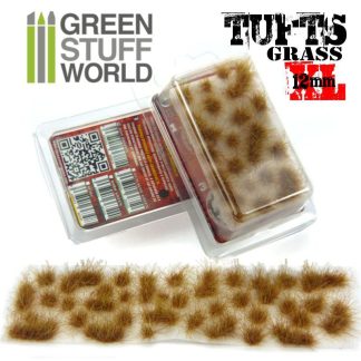Grass TUFTS XL - 12mm self-adhesive - DRY BROWN 1