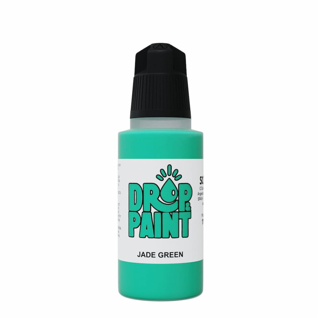 Drop & Paint: Jade Green 1