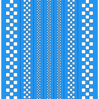 Checkers - 3 x Strips 1
