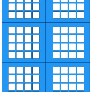 Squares - Large - Style 1 1