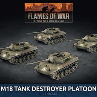 M18 Hellcat (76mm) Tank Destroyer Platoon (x4 Plastic) 1