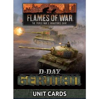 D-Day - German Unit Cards 1