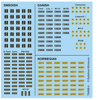 Nordic Forces Decals (x4) 1