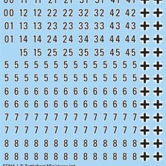 Heer Panzer Decals (Mid & Late) 1