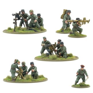 German Heavy Weapons Platoon (Plastic) 1