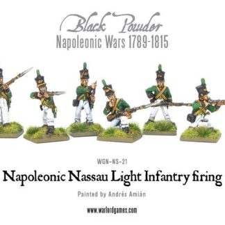 Nassau Light Infantry firing 1