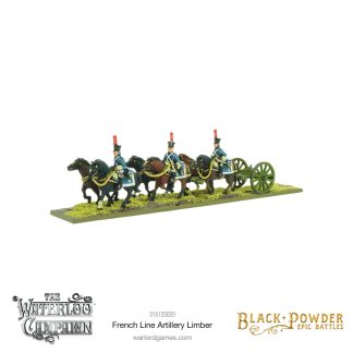 Black Powder Epic Battles: Napoleonic French Line Artillery Limber 1