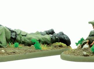 Korean War British Super Bazooka Team (summer) 1