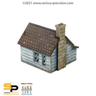 Epic Black Powder - 15mm North American Cabin #2 1