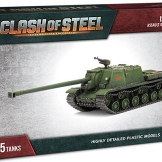 ISU-130 Assault Gun Battery (x5 Plastic) 1