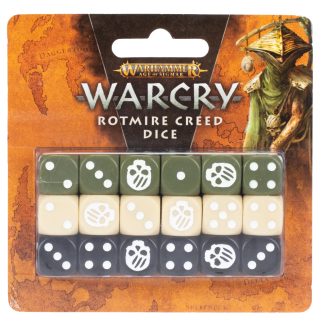 Warcry: Rotmire Creed Dice 1