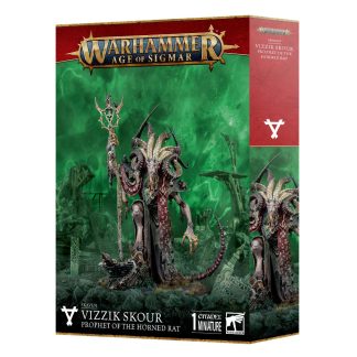 Skaven: Vizzik Skour Prophet Horned Rat 1