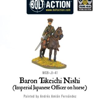 Imperial Japanese Baron Nishi (mounted) 1
