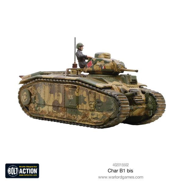 French Char B1 Bis Heavy Tank 4
