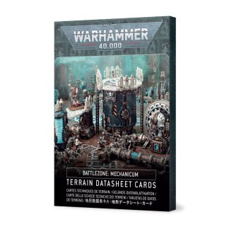 Battlezone: Mechanicum Terrain Datasheet Cards 1