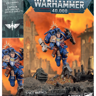 Space Marines: Captain with Jump Pack & Relic Shield 1