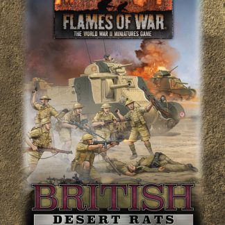 British Desert Rats Gaming Set (x20 Tokens x2 Objectives x16 Dice) 1