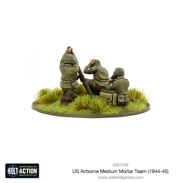 US Airborne Medium Mortar team (1944-45) 3