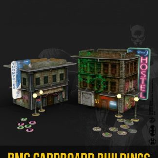 Batman Miniature Game Cardboard Buildings 1