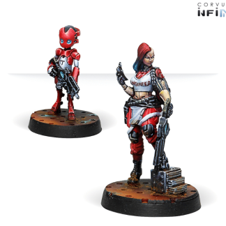 Zoe & Pi-Well, Special Clockmakers Team (Engineer & Remote) 1