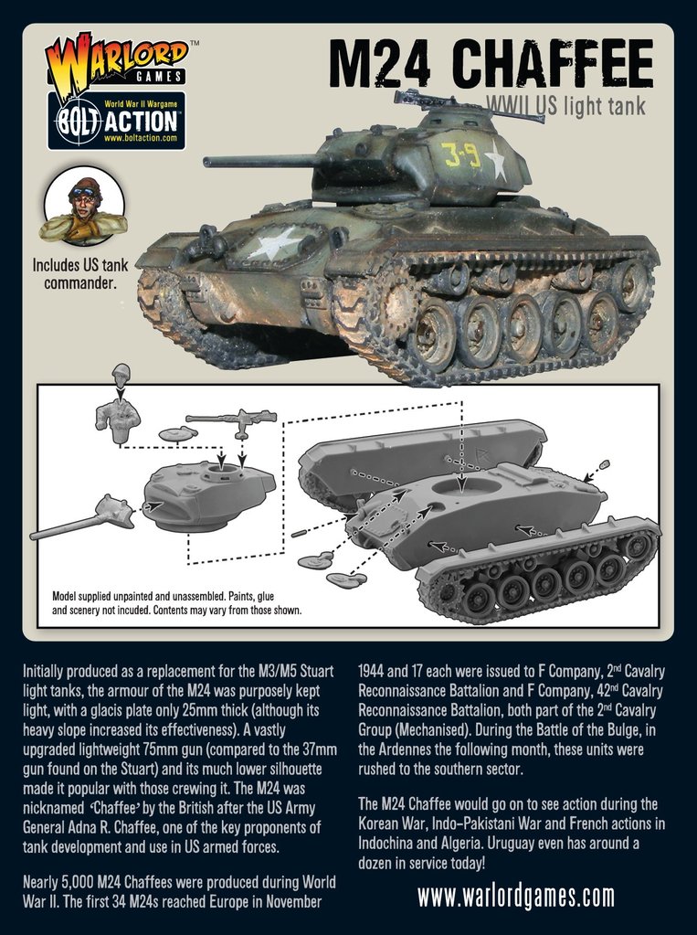 US M24 Chaffee Light Tank 4