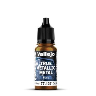 Vallejo True Metallic Metal: Arcane Gold - Base - 18ml 1