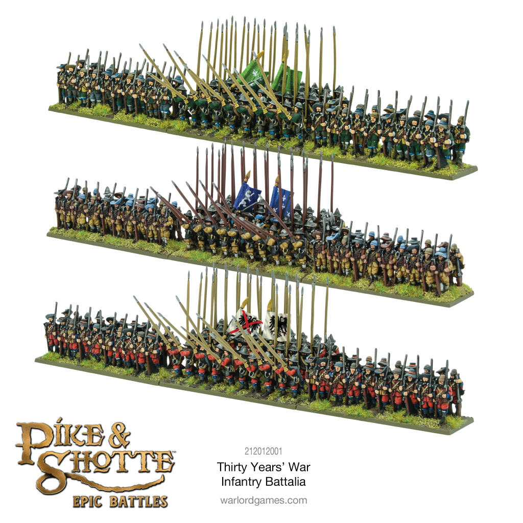 Epic Pike & Shotte - Thirty Year's War Infantry Battalia 2