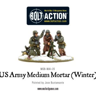 US Army Medium Mortar (Winter) 1
