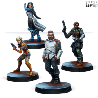 Agents of the Human Sphere RPG Characters Set 1