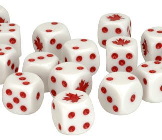 Team Yankee Canadian Dice Set 1