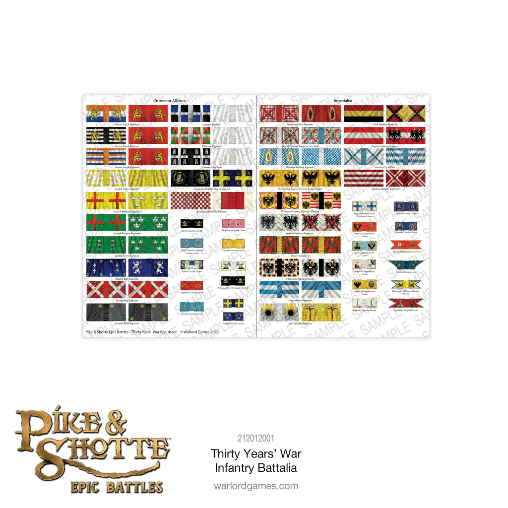 Epic Pike & Shotte - Thirty Year's War Infantry Battalia 5