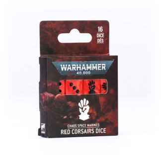 Chaos Space Marines: Red Corsairs Dice 1