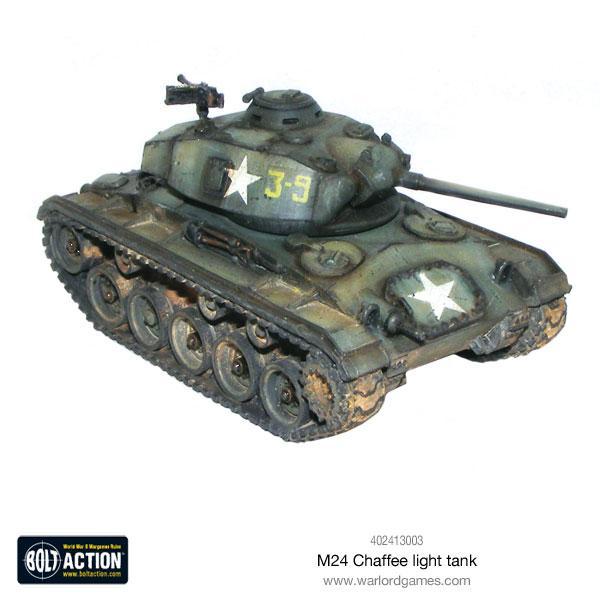 US M24 Chaffee Light Tank 2