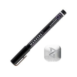 Metallic Series Markers - Aluminium 1