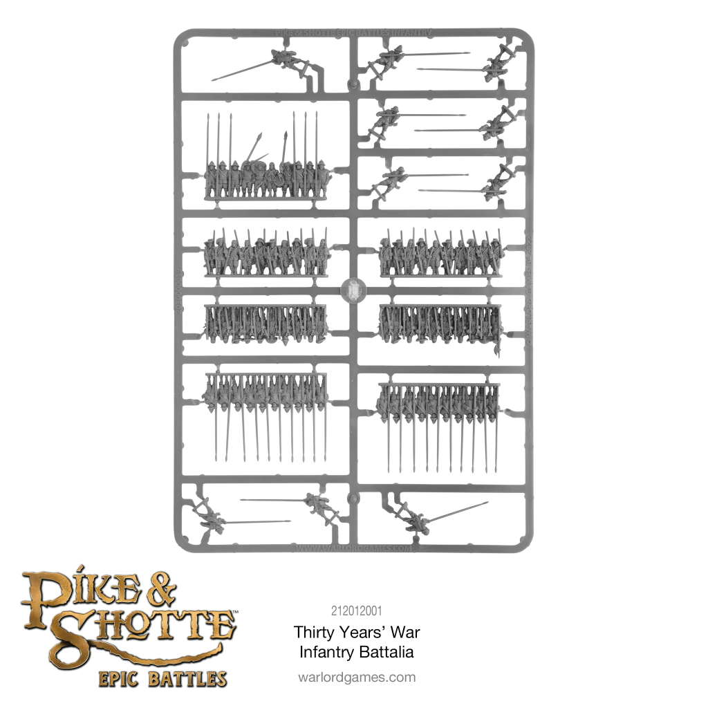 Epic Pike & Shotte - Thirty Year's War Infantry Battalia 6