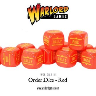 Bolt Action: Orders Dice - Red 1