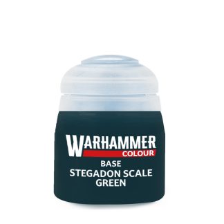 Warhammer Colour - Base: Stegadon Scale Green 12ml 1