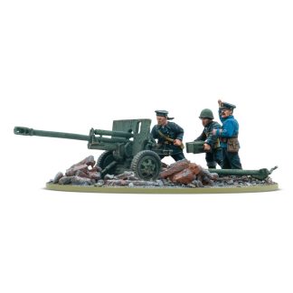 ZiS-3 Divisional Gun With Soviet Naval Brigade Crew 1