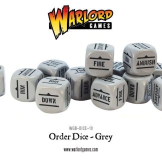 Bolt Action: Orders Dice - Grey 1