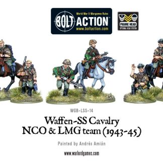 Waffen-SS Cavalry NCO & LMG Team 1