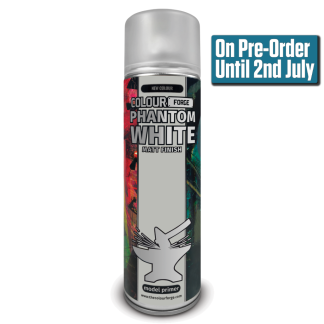 Colour Forge Spray: Phantom White (500ml) 1