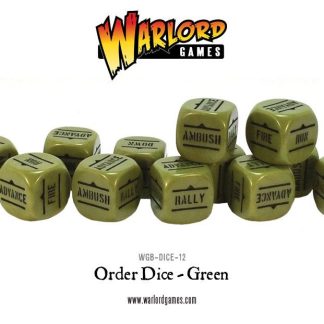 Bolt Action: Orders Dice - Green 1