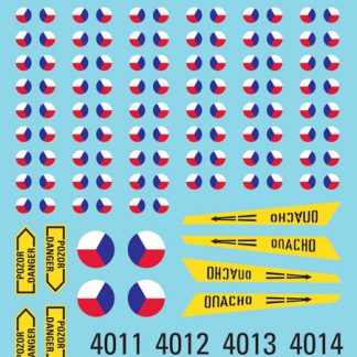 Team Yankee: Czechoslovakian Decals 1