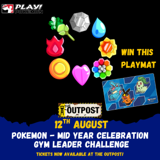 Ticket: Pokemon Mid Year Celebration - Gym Leader Challenge 12th August 1
