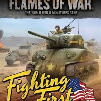 American Fighting First Unit and Command Cards Mid War 1